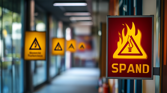 Placas de Sinalização de Segurança Contra Incêndio