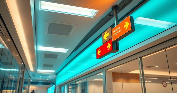 Placas de Sinalização Interna de Empresas