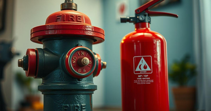 Sinalização de hidrantes e extintores: importância e normas essenciais