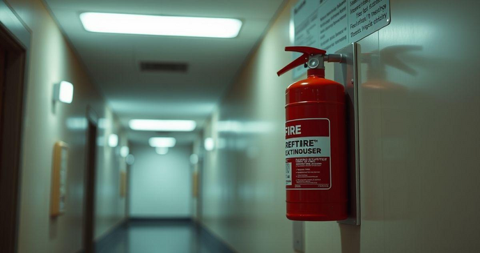 Placa Extintor de Incêndio: Segurança em Destaque