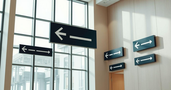 Placas de Sinalização Interna de Empresas: A Importância para a Organização e Segurança