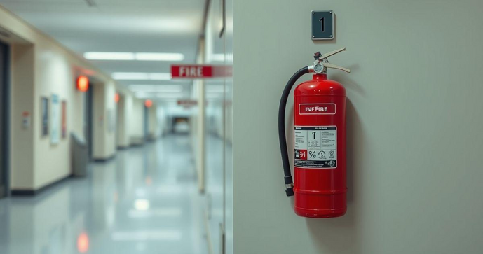 Sinalização de extintores é essencial para segurança em ambientes comerciais e residenciais