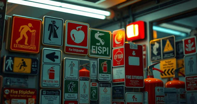 Como Escolher Placas de Sinalização de Extintores com Eficiência