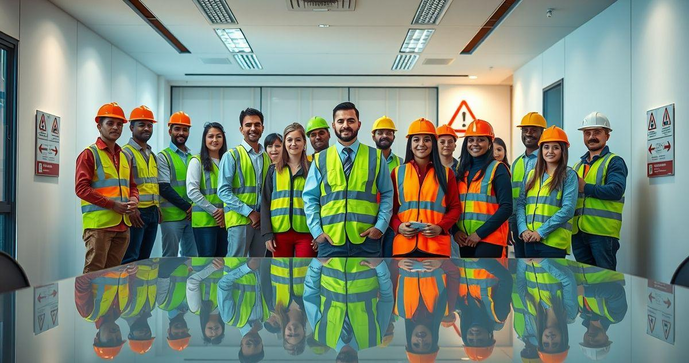 Placas de sinalização de segurança do trabalho para proteção eficaz