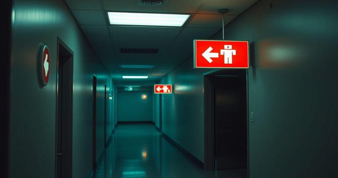Placas de Sinalização de Emergência Fotoluminescente para Segurança Eficiente