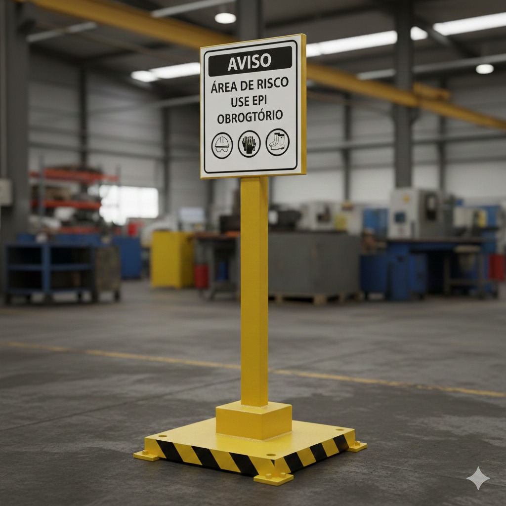 isolamento com pedestal totem