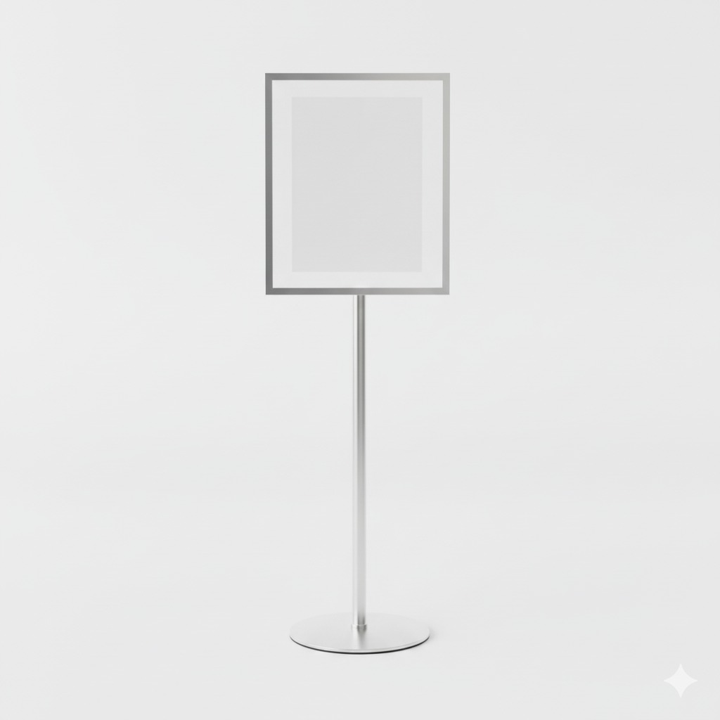 pedestal para sinalização