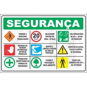 Placas de Segurança