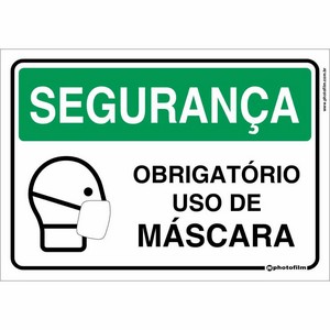 Placa de identificação de extintor