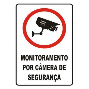 Preço da placa de segurança