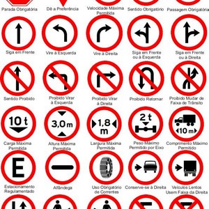 Placas de sinalização prevenção e combate